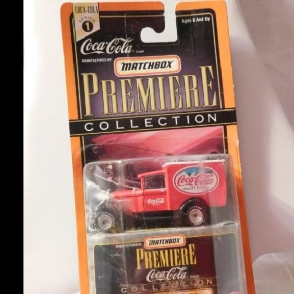 MATCHBOX Premiere COCA COLA Model A Ford Series 1 Dies-Cast Car Vintage - Picture 1 of 7
